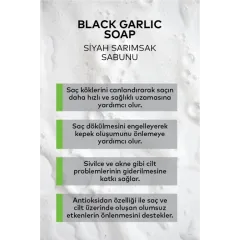 Maia Siyah Sarımsak Sabunu 150 GR