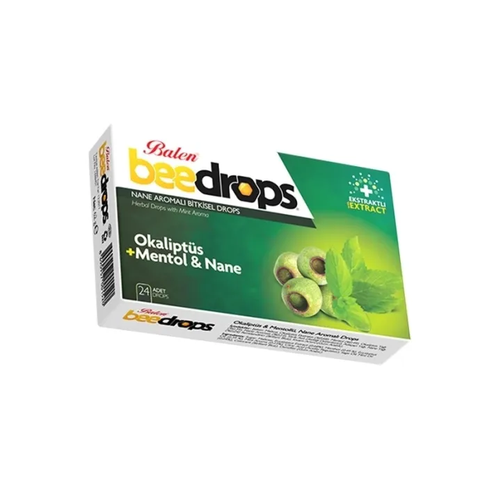 Balen Beedrops Okaliptüs+Mentol-Nane Aromalı Drops
