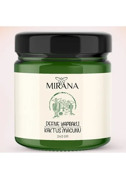 Mirana Defne Yapraklı Kaktüs Macunu 240 Gr