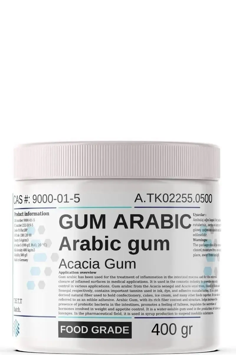 AROMEL Gum Arabik, Akasya Gamı | 400 gr