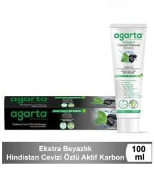 Agarta Doğal Hindistan Cevizi Özlü Aktif Karbon Diş Macunu 100 Ml