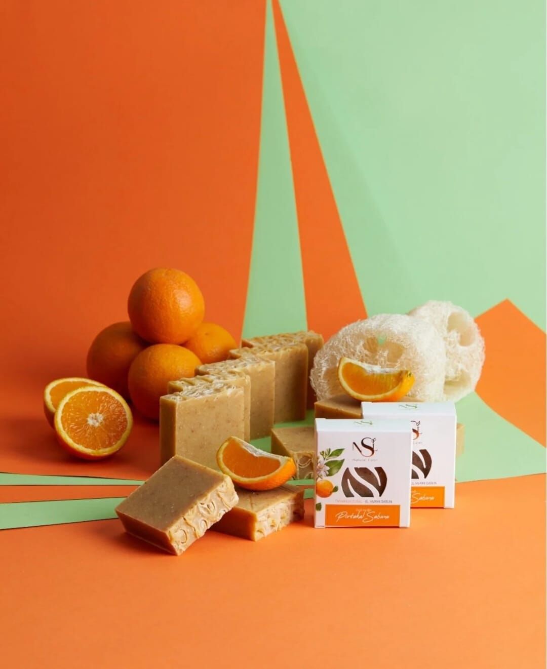 NSL NATURAL CARE %100 Doğal Zeytinyağlı Portakal Sabunu